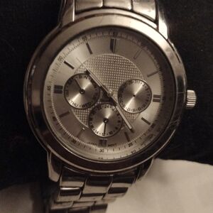 Stainless steel Silver Men's Watch
